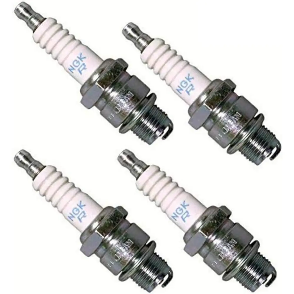 BR8ES Spark Plugs - Copper Core, Nickel Electrode, OEM Fitment, Durable Set of 4 - World's Largest Supplier of OEM Spark Plugs for Motorcycle, Marine Automotive Applications