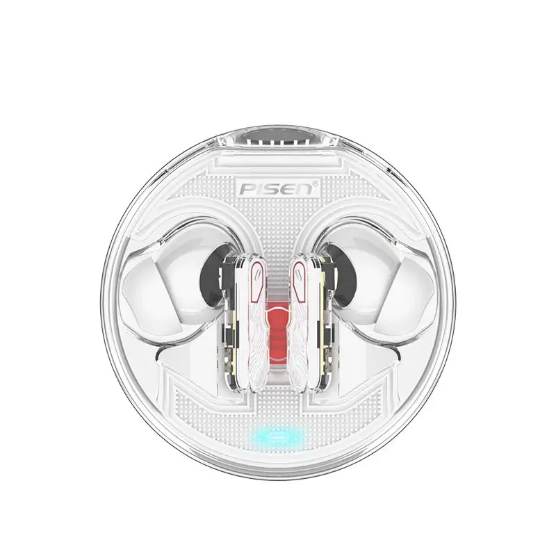PISEN C1 Noise Cancelling Headphones Wireless Bluetooth Compatible Invisible Earbuds for Sleeping Multifunctional Audio Headset Back to School Gifts for Friends Electronic Electronic