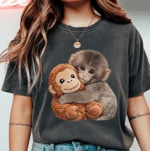 Youth & Adult Punch The Monkey Shirt - Viral Baby Macaque Tee