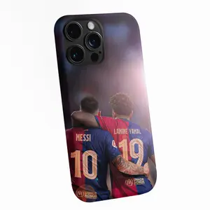 Soccer Duo Phone Case Messi & Lamine Yamal Epic Football Design Premium Protection for Fans Eye-catching Unique Accessory Versatile Use Inspired by Messi & Lamine Yaya