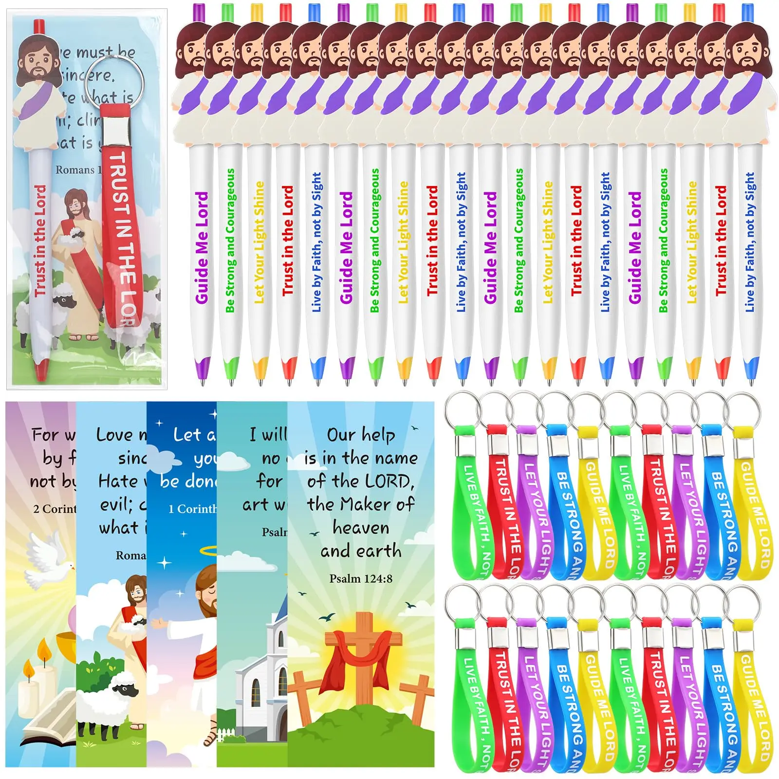 Retro Set (Pen&Keychain&Bookmark)