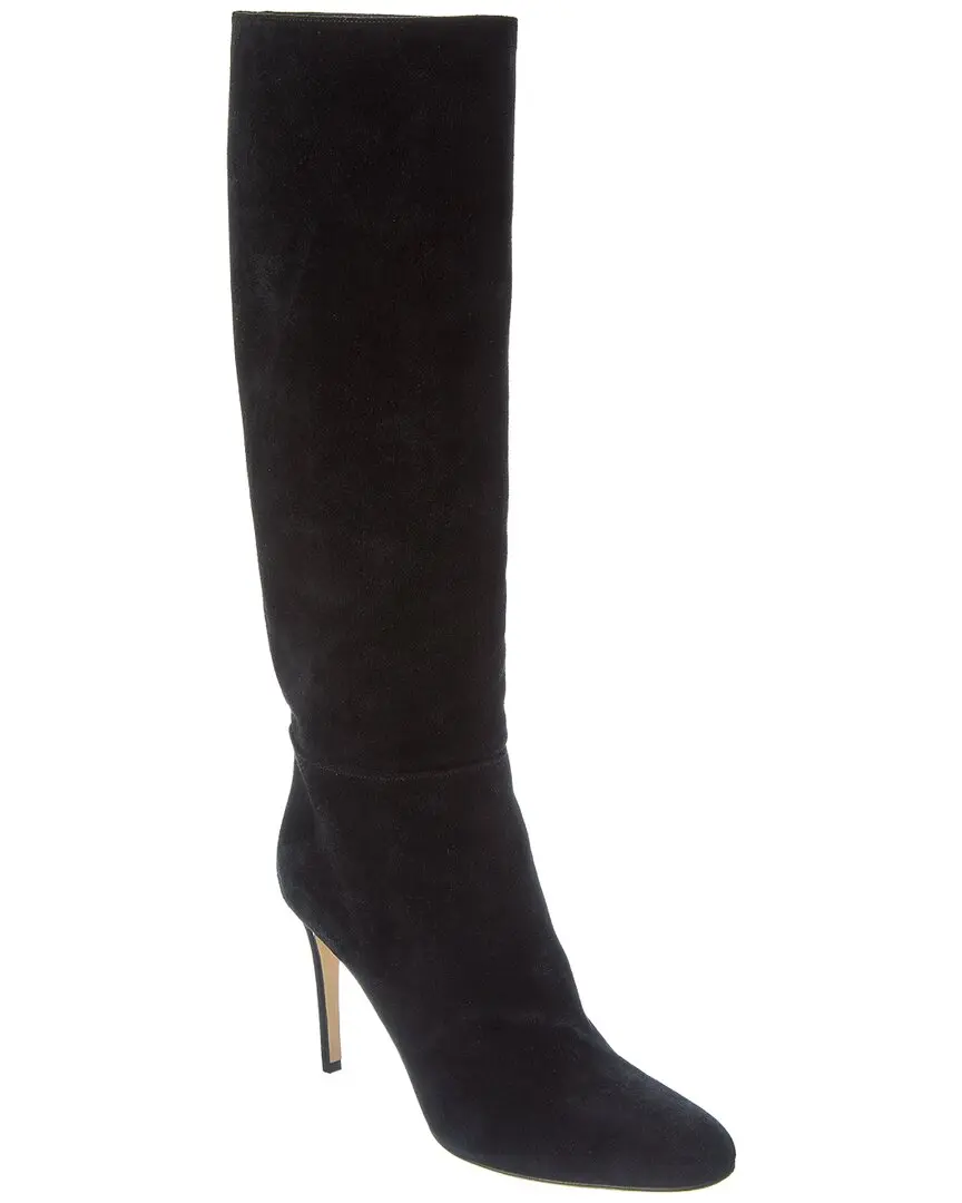 Sergio Rossi Madame Suede Knee-High Boot