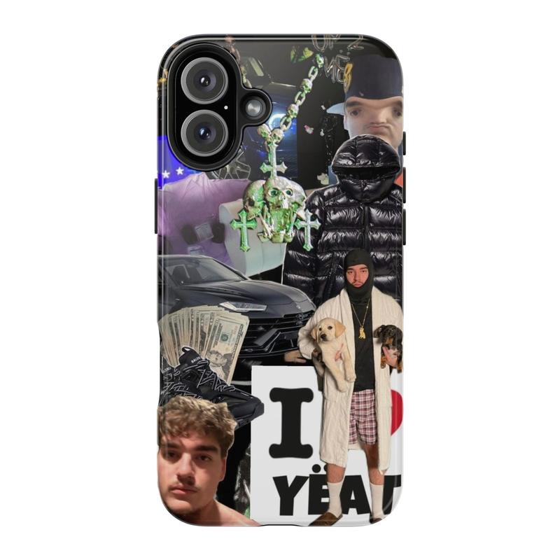 Yeat Collage Phone Case | Rap Aesthetic iPhone Case | Underground ...