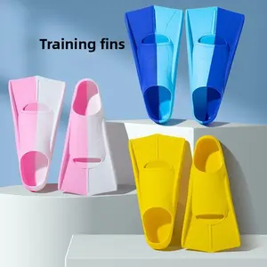 Swimming Flippers Silicone Flippers Children Adult Diving Frogs Training Diving Equipment Silicone Frogs