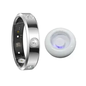 connectivity F  ashion Smart Ring Men Women, Heart Rate Blood Oxygen, Sleep Monitor, 5ATM Waterproof,Multi-sport Mode Smartring For Android iOS