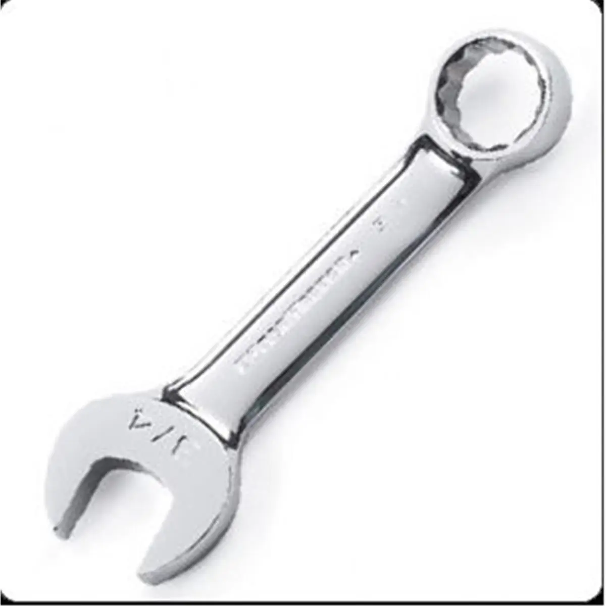 Apex Tool Group 15/16 Size 1.31-Inch Combination Stubby Wrench, Hand Tool for Hardware Applications