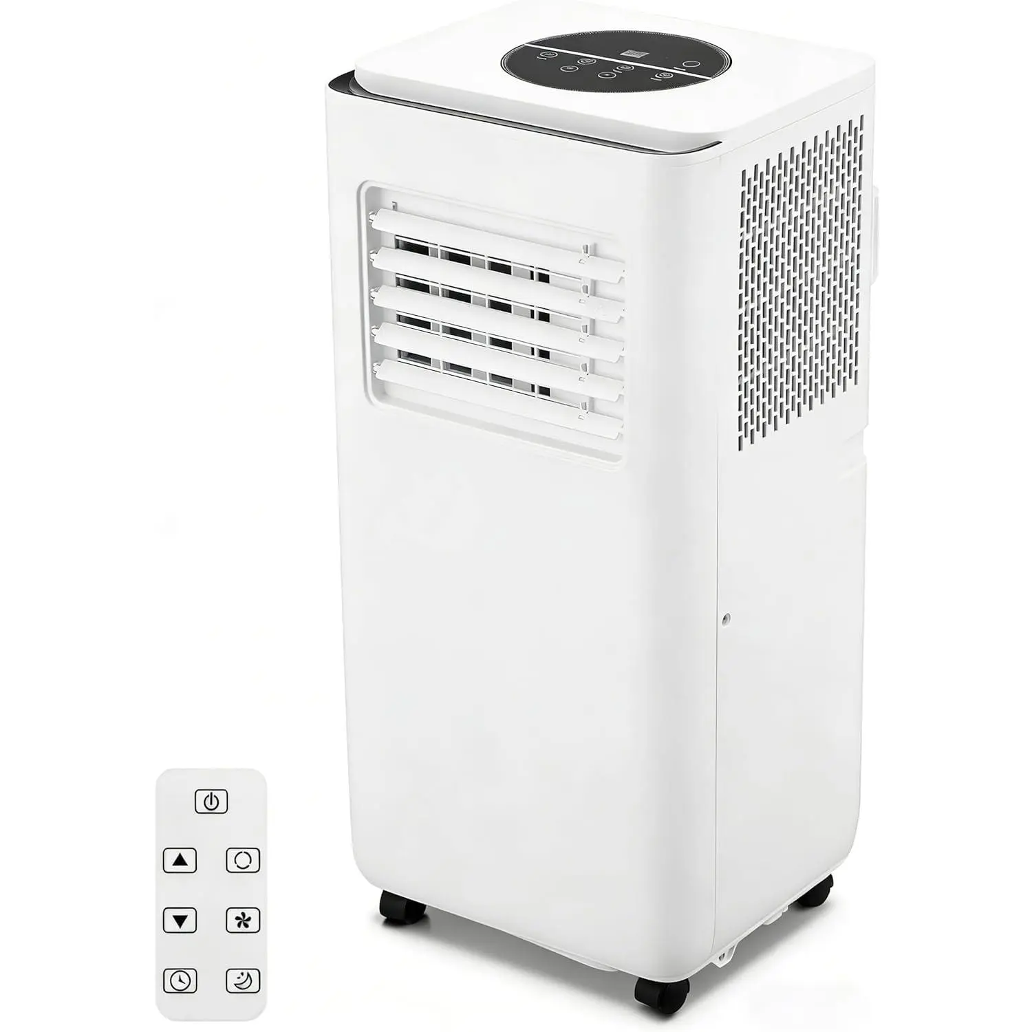 10000 BTU Portable Air Conditioner for 450 Sq.Ft Rooms, 3-in-1 Quiet AC Unit with Remote Control, 24H Timer & Installation Kits for Bedroom, Dorm, Apartment