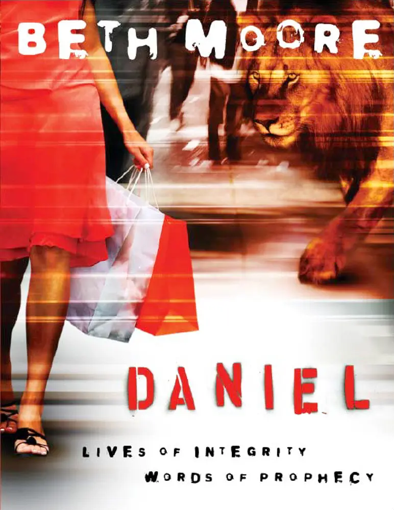 USED Book - Daniel - Bible Study Book: Lives of Integrity, Words of Prophecy by Moore, Beth (Paperback) - english