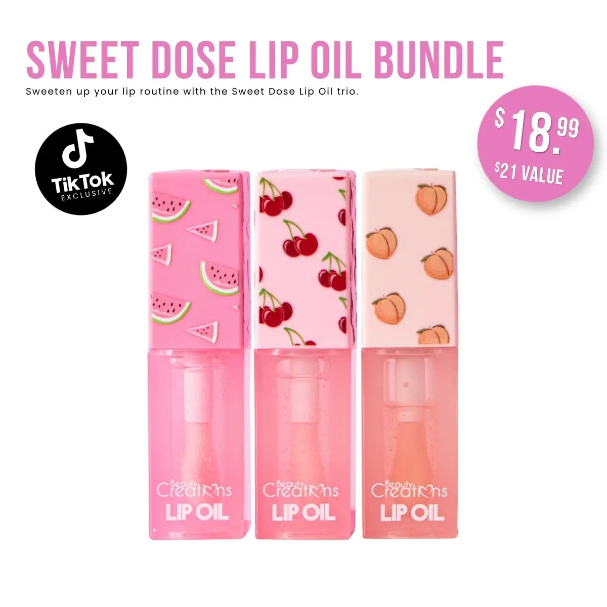 Sweet Dose Lip Oil Bundle