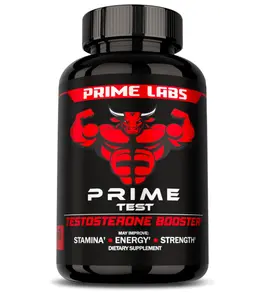 BIG SALE 2026!!!  Prime Labs - Men's Testosterone Booster - Stamina, Endurance, & Strength Booster - 60 Caplets
