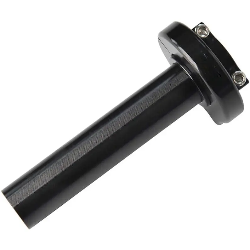 Universal Replacement High Performance Adjustable Modified Aluminum Cnc 7/8" Throttle Handlebar Accelerator Fit Motorcycle Scooter Atv Motorcross Dirt Bike Gy6 Chinese Scooter (black)