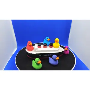 3D Printed Tiny Ducks - Smooth Lightweight PLA Figurines, Mini Hide & Find Cruise Hunt Toys, Home Decor Door Ornaments, Cruise Gift