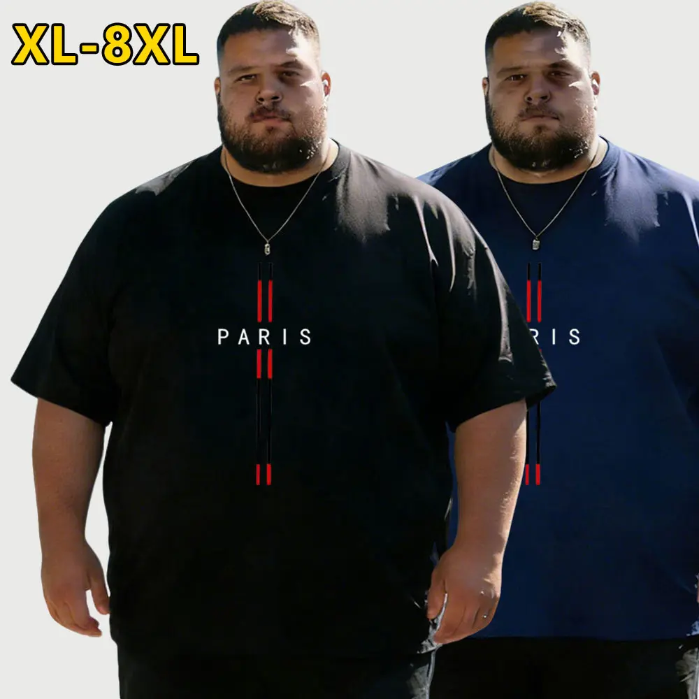 1XL–8XL Extra Wide Plus Size Men’s Casual Short Sleeve – Super Large Size Summer Short Sleeve Top – Crew Neck Design, Stylish Fabric – Suitable for all seasons – Ideal for home, gym, and everyday wear – Available in multiple colors