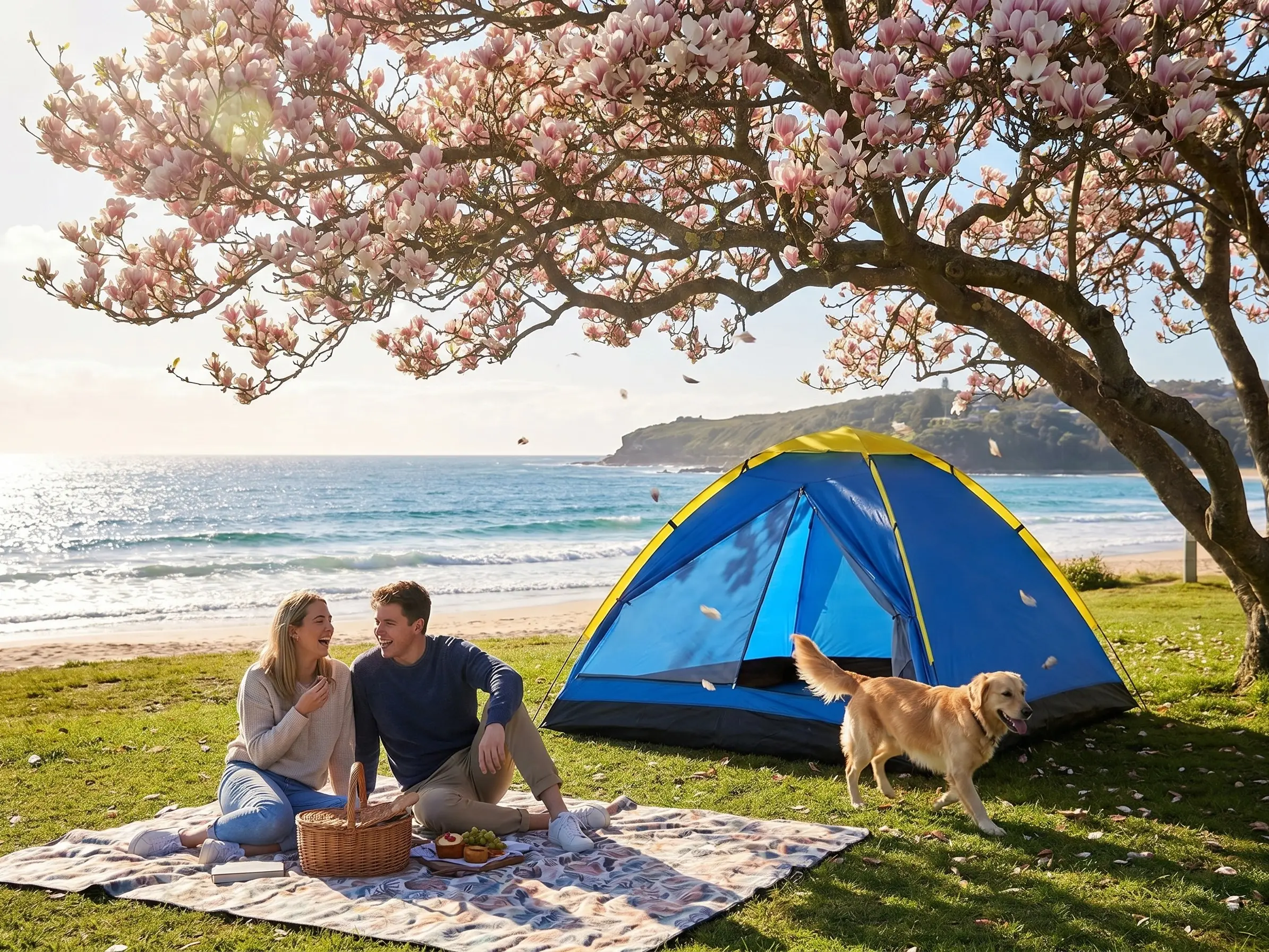 Camping Tent for 2 - Double-Person Modern Outdoor Lightweight Compact Dome Tent for Family Backpacking Adventures, Tents For Camping