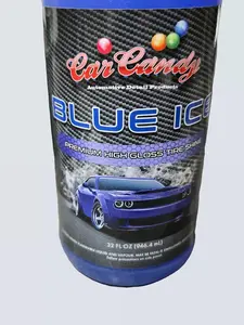 CarCandy Blue Ice Tire Shine - Premium High Gloss Tire Cleaner - 32 FL OZ Bottle for Enhanced Tire Shine & Fruity Fragrance