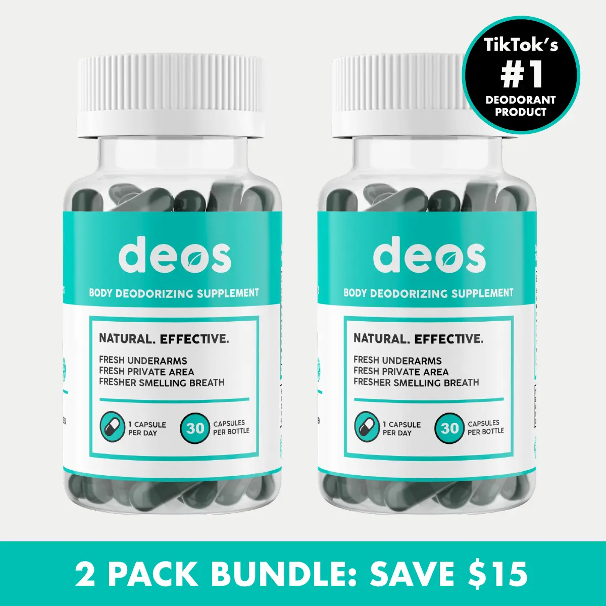 Full Body Deodorant Supplement | DEOS Internal Deodorant Full Body | Multi Pack Full Body Deodorant Supplement | DEOS Internal Deodorant Full Body | Multi Pack