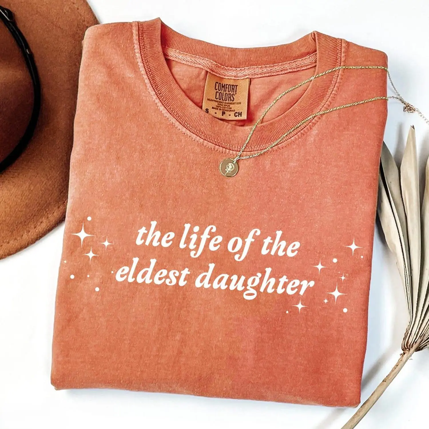 The Life Of The Eldest Daughter Comfort Colors Shirt, Showgirl graphic t-shirts, In My Showgirl Era Shirt, Gift For Fans, Album Gifts For Her, clothing merch