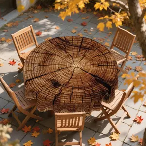 1pc Rustic Farmhouse Wood Grain Print Tablecloth, Rectangular Dining Table Cover for Kitchen & Restaurant Decor,  Holiday Table Setting, Farmhouse Style, Farmhouse Kitchen Decor, Thanksgiving Home Decor, and Holiday Gifts table  linens