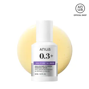 [Anua Official Shop] Retinol TM 0.3% + Niacin Renewing Serum, 1.01 fl. oz. (30ml) ｜Korean Skin care, for Signs of Aging, Slow aging, Daily gentle retinol, age-defying, anti-aging