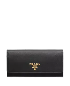 Pre-owned PRADA leather Mini Bags Wallet On Chain BF00164
