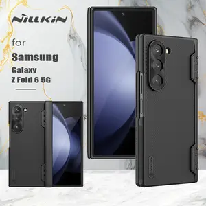 for Samsung Galaxy Z Fold 6 5G Case Nillkin Super Frosted Shield Heavy Duty Anti-Fingerprint Back Cover Matte Protective Case
