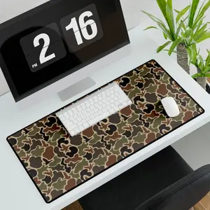 Everything Camo Collection – Duck Hunter Camo with Flying Ducks Mouse Pad, Gaming Desk Mat, Smooth Surface, Anti-Slip Base