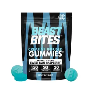 Creatine Infused Gummies - Beast Bites (NSF Certified for Sport) Creatine Infused Gummies - Beast Bites (NSF Certified for Sport)