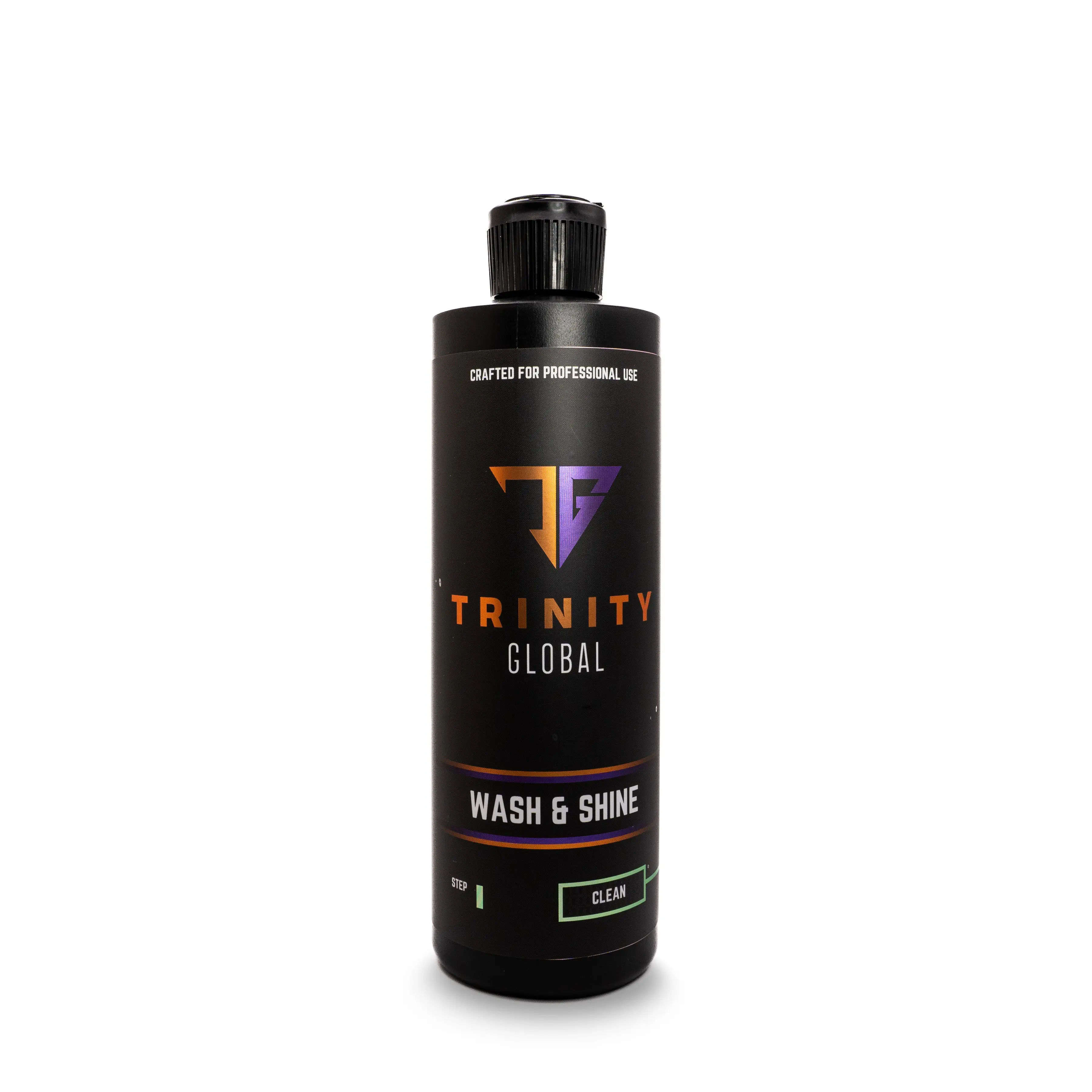 Trinity Global USA Wash & Shine Shampoo 16oz - Professional Grade Clean with Streak-Free Gleaming Finish for Vehicles