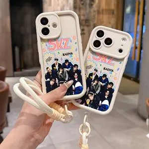Kpop Fashion Phone Case Compatible with iPhone Models, Durable, Shockproof, Protective & Stylish Design, Perfect Accessory for Daily Use