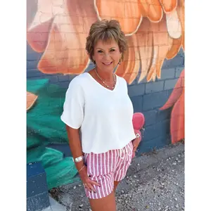 Hazel Airflow Top-Ivory