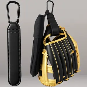 Adjustable Baseball Glove Clip with Hanging Loops - Sports Gear Holder for Bag Attachment, Glove Protection & Drying, Ideal for Training & Travel