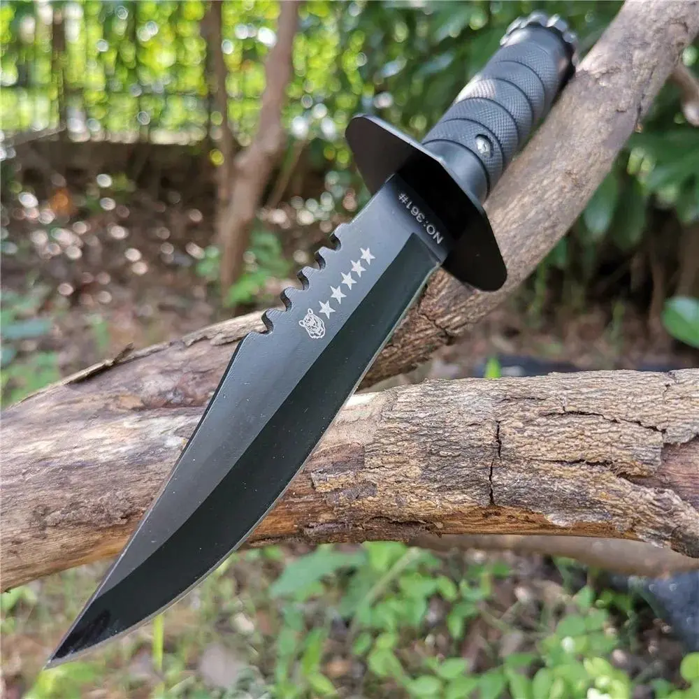 Knife EDC Tool High Quality 8CR13MOV Rescue Knife Wild Tactical Knives Good for Hunting Camping Survival Outdoor Everyday Carry