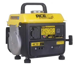 AceUp Energy AG1000 1000W 2-Stroke Gas Powered Portable Generator EPA & CARB Compliant for Home Use Efficient Fuel Consumption