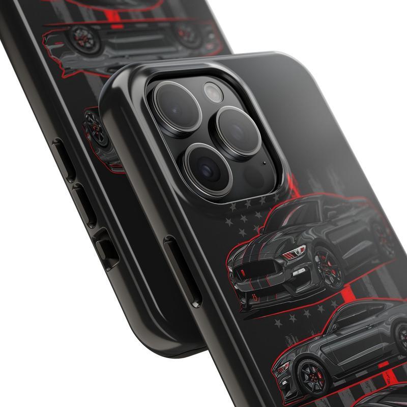 Shelby GT350R - USDM - CarCorner Phone Case Suitable for iPhone 17-11 Pro Max/Plus and  Samsung Galaxy S23-25