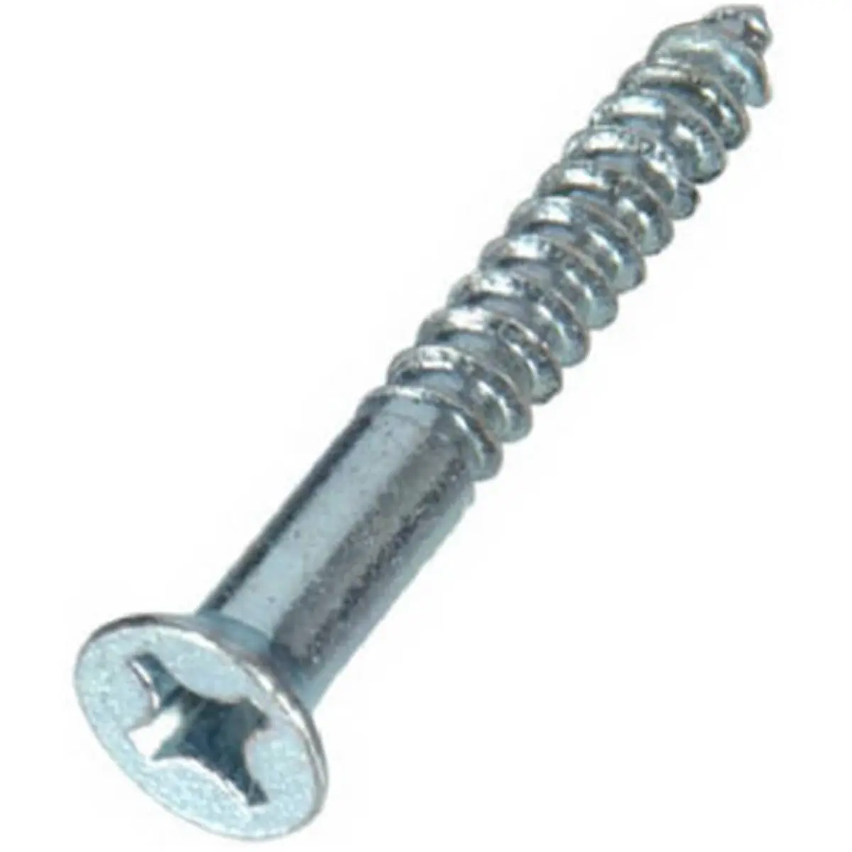 212 MAIN Flat Head Screws, No. 8 x 0.75 in. Phillips Zinc Wood Screws - 100 Pack Hardware Fasteners, 100 Screws
