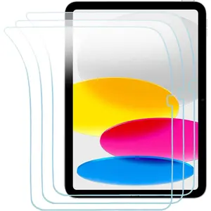 3 Pack Screen Protector for iPad A16 11th 2025 11inch & iPad 10th Generation 10.9 Inch Display 2022,Soft PET Film for Apple iPad 10.9inch,High Clear Touch Sensitivity for iPad 11 Gen