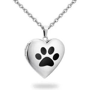 Locket Necklace for Women Black/Gold/Silver Locket Necklace for Girls Oval/Round/Heart Photo Necklace With Picture Inside Birthday Gifts for Women