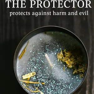 The Protector soul script candle The Protector soul script candle
