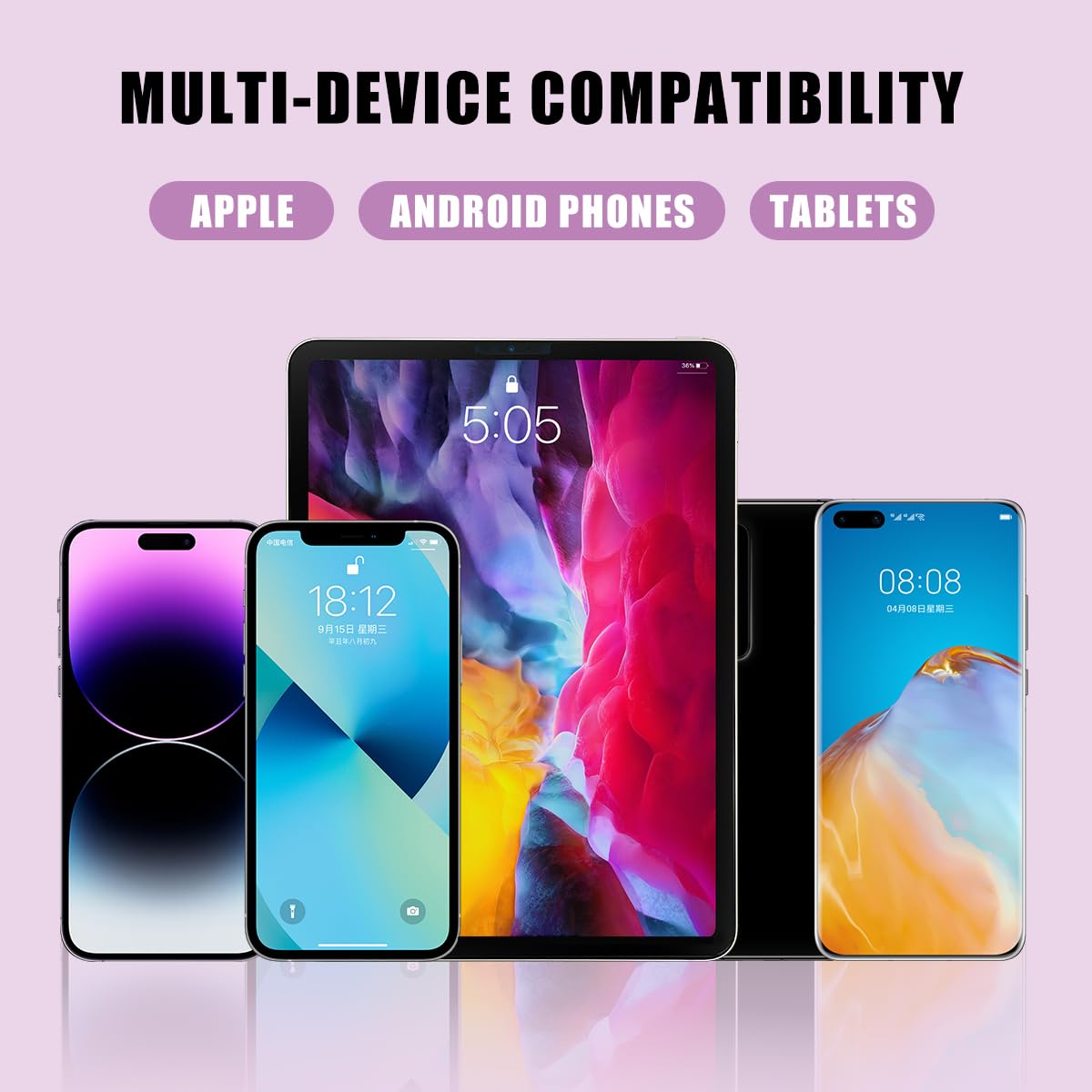 2026 New Auto Clicker for Smart Phone, Screen Device Automatic Tapper | Folding Mobile Phone Auto Screen Clickers | Simulated Finger Clicking USB Simulator for Game, Shopping，Live Broadcasts Likes, Cellphone Accessories