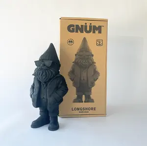 Longshore Garden Gnome in Noir