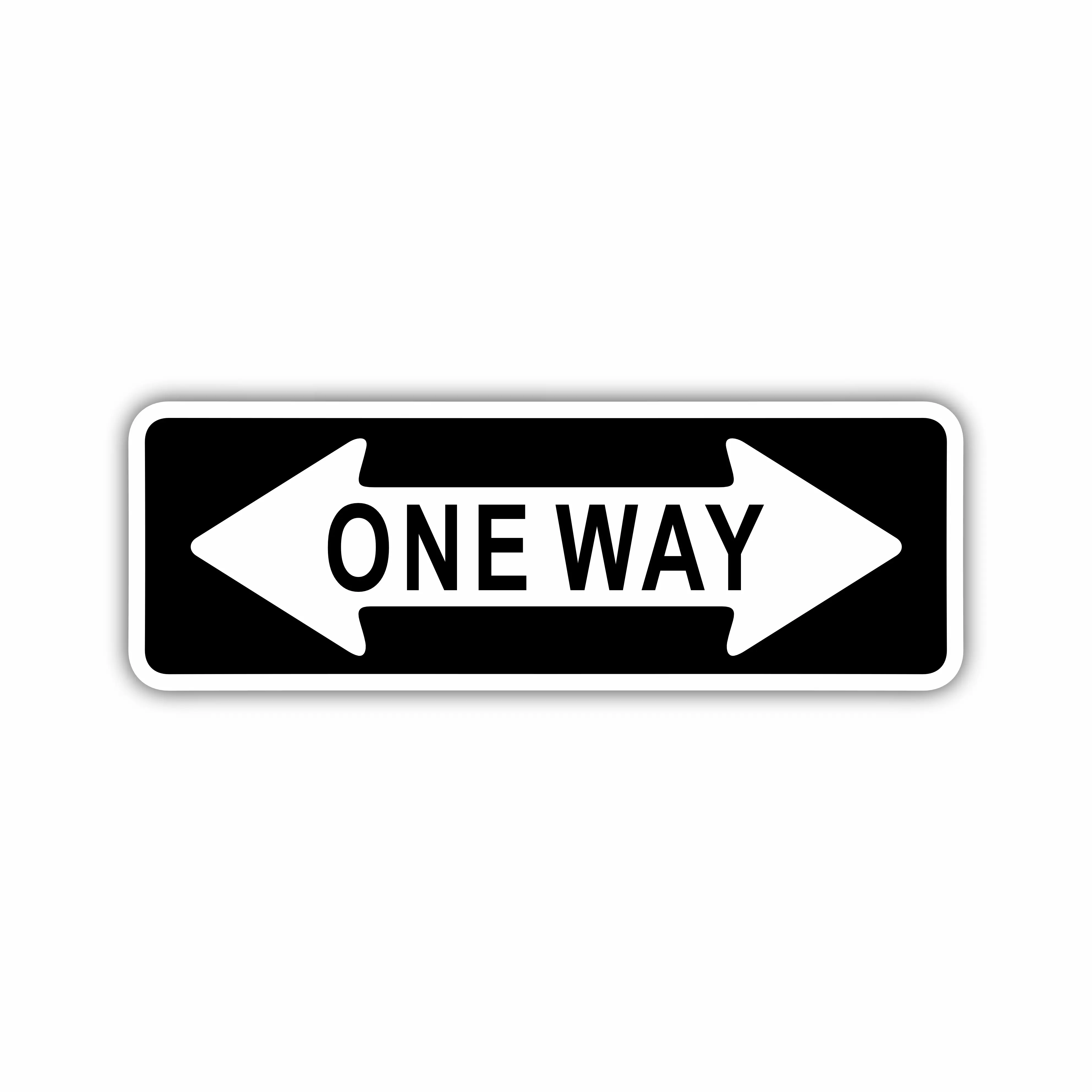 One Way Sign Sticker, Hard Hat, Laptop, Water Bottle, Cooler, Funny, Sticker Decal ,Cute ,Vinyl Decor Decorative