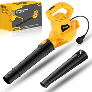 ALLOYMAN Electric Leaf Blower,7AMP Lawn Blower,130MPH Mini Leaf Blower Lightweight & Portable for Lawn Care/Snow Blowing