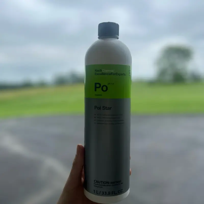 Koch Chemie Pol Star 1L & 5L – pH-Neutral Interior Cleaner for Leather, Fabric & Alcantara, Removes Stains, Gentle & Effective, No Residue Formula