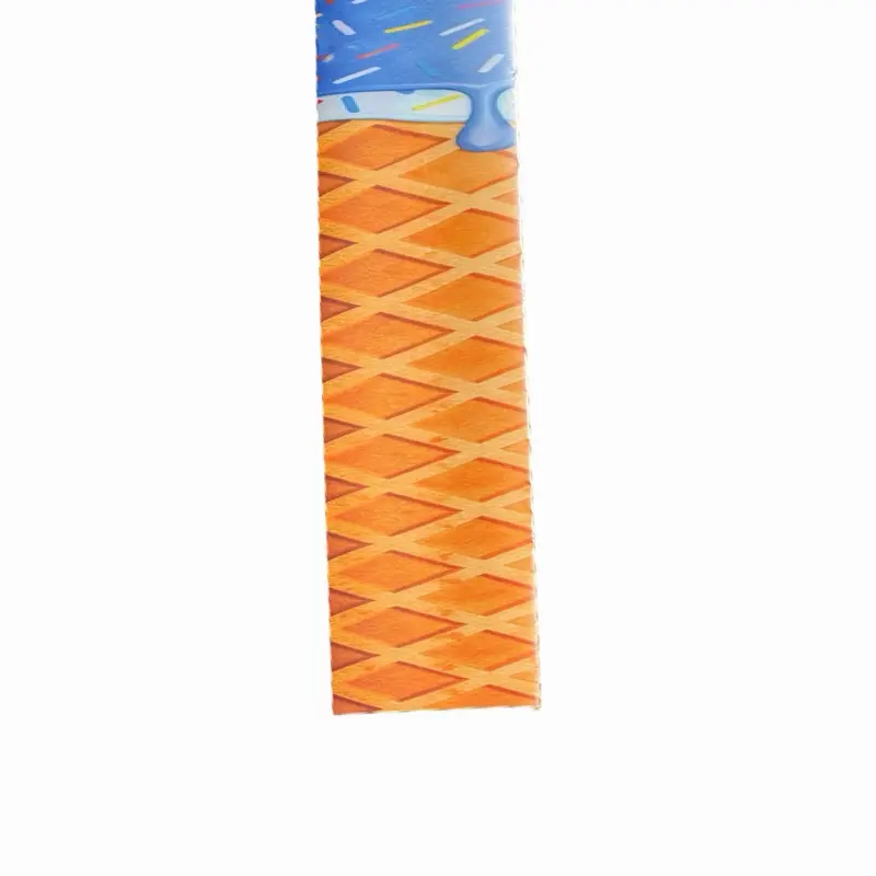 Blue ice cream wrap
