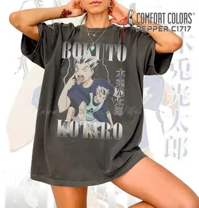 Bokuto Kotaro Haikyuu Shirt Anime Volleyball Tee, Owl Squad Captain ID