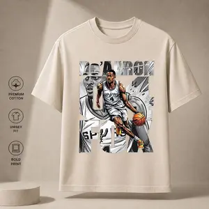 Fox Basketball Player T-Shirt, Comic Graphic Tee, Sublimation DTF Transfer Fan Top