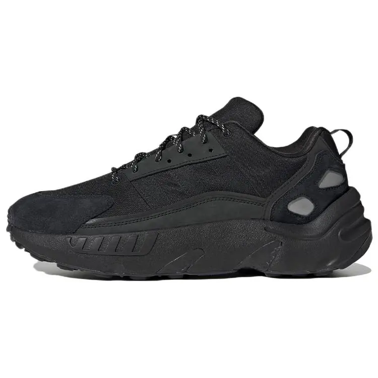 Adidas Zx 22 Boost Black Reflective' Trendy Comfort Lightweight Low Top Casual Running Shoes Unisex HQ8678
