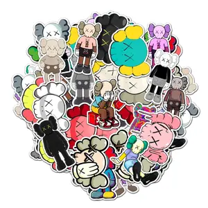 Kaws Pack 20 PCS Stickers Prited Meme Funny Graphic Waterproof Stickers Pack, Decorative Car Wall Bottle PC Book Vinyl Stickers Decal