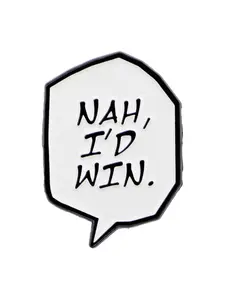 Inspirational English Design Brooch Badge, Metal Pin, Durable Zinc Alloy Material, Casual Style Backpack Decoration, All Seasons Accessory