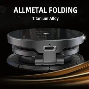 Car Magnetic Wireless Charger, Magsafe Car Charger, Full Metal Design, Fast Charging Compatible with iPhone Models, Essential Accessory for Modern Drivers